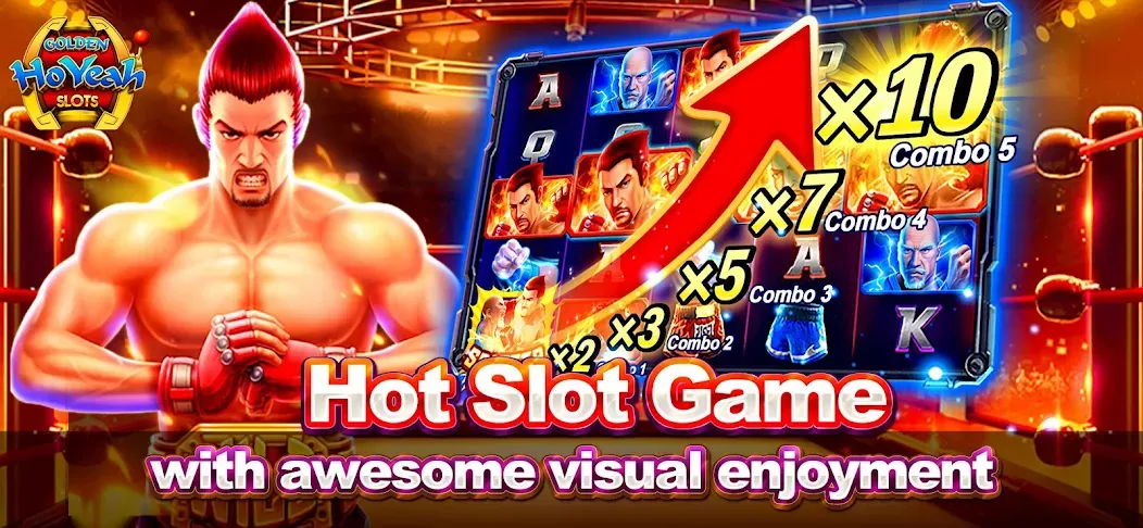 Golden HoYeah- Casino Slots (Голден ХоЯй)  [МОД Меню] Screenshot 3