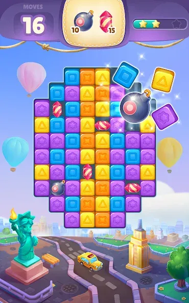 Cube Rush Adventure (Кьюб Раш Приключение)  [МОД Бесконечные монеты] Screenshot 3