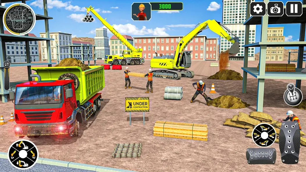 City Construction Simulator 3D  [МОД Много монет] Screenshot 4