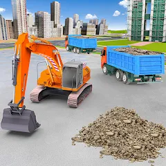 Взлом City Construction Simulator 3D  [МОД Много монет] - последняя версия apk на Андроид