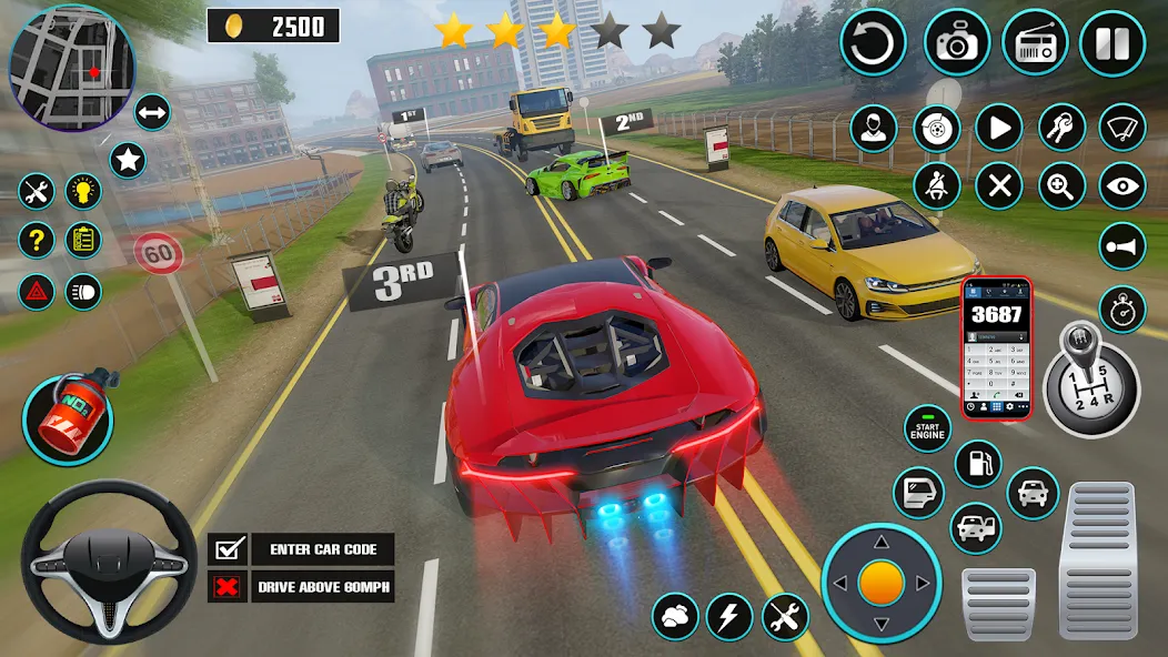 Open World Car Driving Games (Открытые мировые игры по вождению автомобиля)  [МОД Mega Pack] Screenshot 4