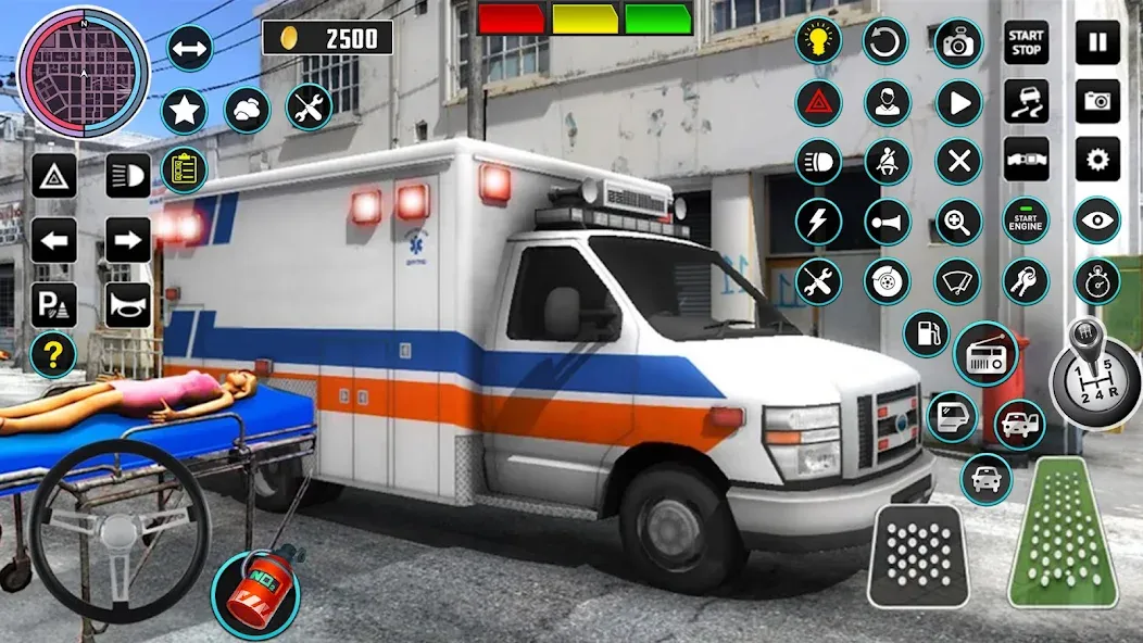 Heli Ambulance Simulator Game  [МОД Много денег] Screenshot 3