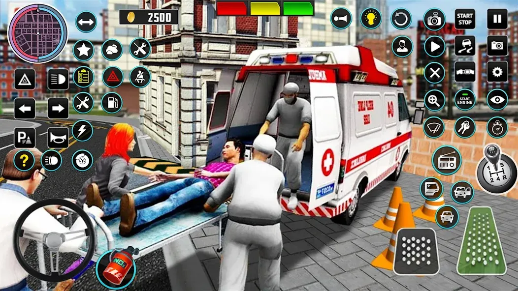 Heli Ambulance Simulator Game  [МОД Много денег] Screenshot 5