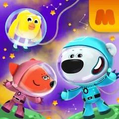 Взлом Be-be-bears in space  [МОД Бесконечные монеты] - стабильная версия apk на Андроид