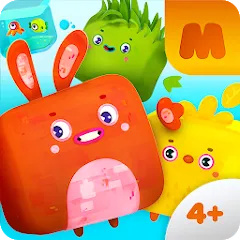 Скачать взломанную Cutie Cubies  [МОД Бесконечные деньги] - последняя версия apk на Андроид