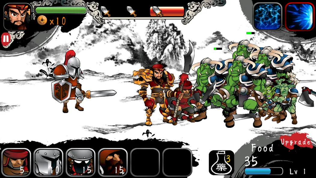 Three Kingdoms Defense (Три Королевства Защита)  [МОД Menu] Screenshot 3