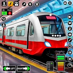 Взломанная City Train Games Driver Sim 3D  [МОД Mega Pack] - полная версия apk на Андроид