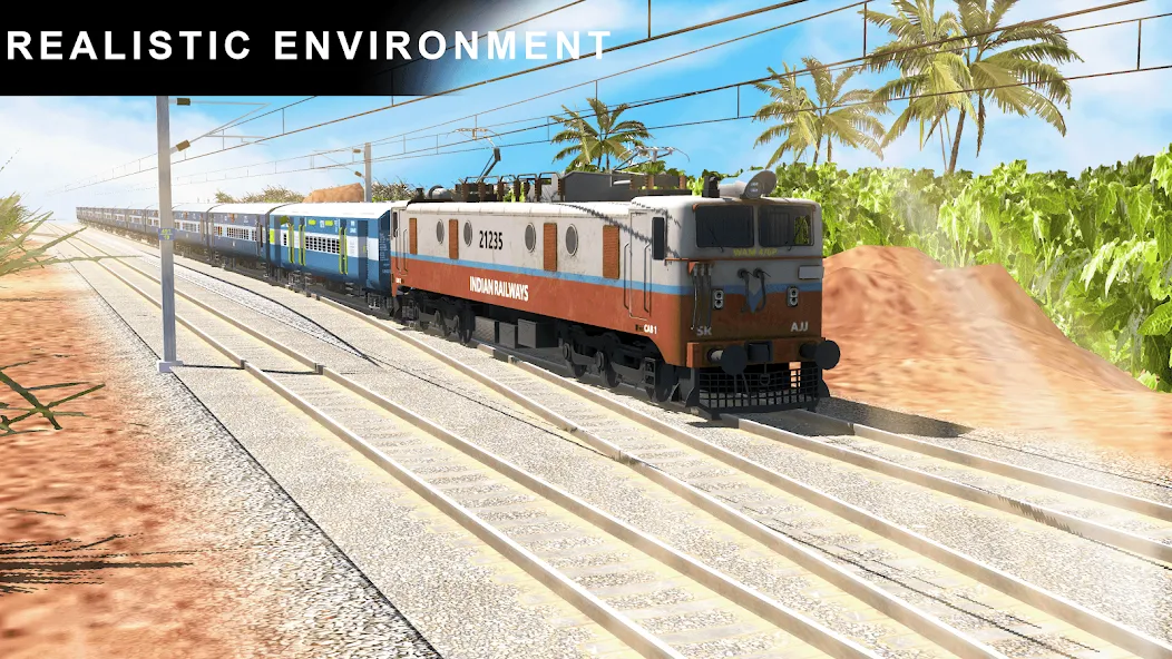 Indian Railway Train Simulator (Индийский Железнодорожный Поезд Симулятор)  [МОД Unlocked] Screenshot 5