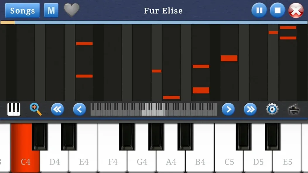 Piano Music & Songs  [МОД Unlocked] Screenshot 1