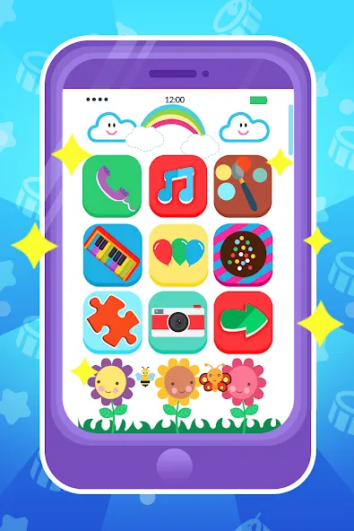 Baby Phone: Toddler Games (Беби Фон)  [МОД Unlocked] Screenshot 5