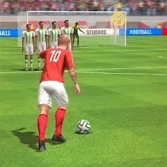 Взлом Strike Football Game FreeKick  [МОД Все открыто] - полная версия apk на Андроид