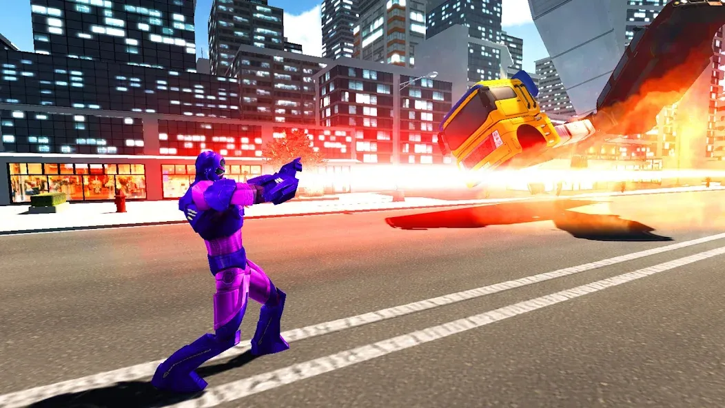 Super city hero:Iron Hero War (Супер сити герой)  [МОД Меню] Screenshot 2