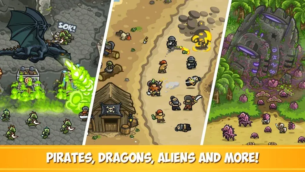 Kingdom Rush Frontiers TD (Кингдом Раш Фронтис ТД)  [МОД Много денег] Screenshot 5