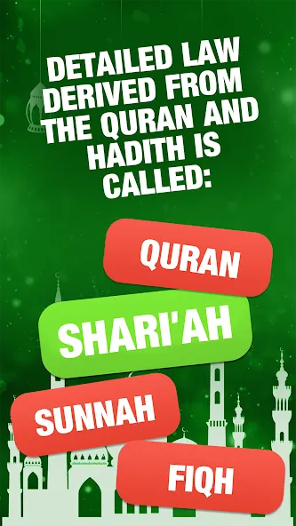 Islamic General Knowledge Quiz  [МОД Бесконечные деньги] Screenshot 5