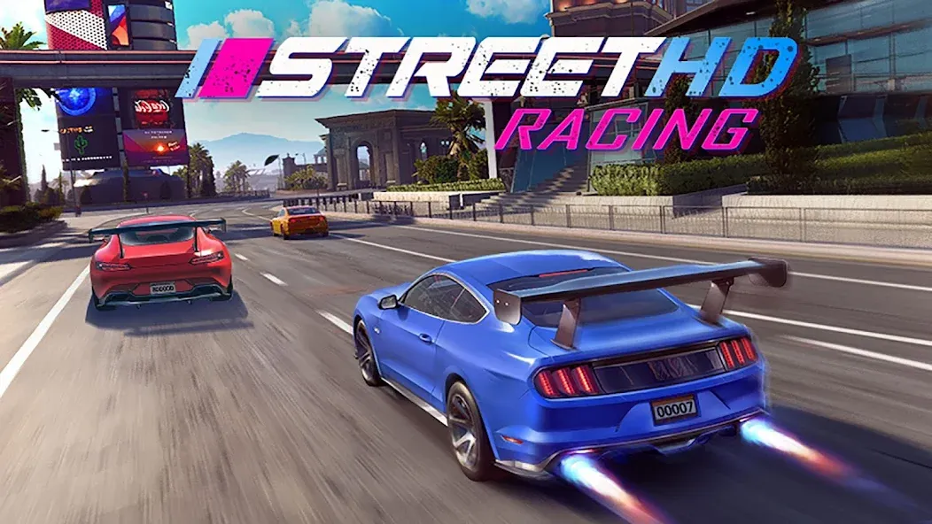 Street Racing HD (Стрит Рейсинг ХД)  [МОД Много монет] Screenshot 1