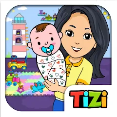 Взломанная My Tizi Town Daycare Baby Game  [МОД Все открыто] - полная версия apk на Андроид