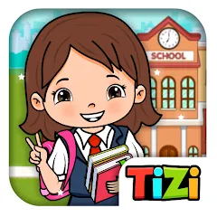 Взломанная Tizi Town - My School Games  [МОД Меню] - стабильная версия apk на Андроид