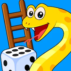 Взломанная Snake and Ladder Games  [МОД Бесконечные монеты] - полная версия apk на Андроид