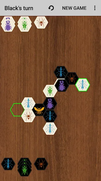 Hive with AI (board game) (Хиве)  [МОД Бесконечные монеты] Screenshot 4