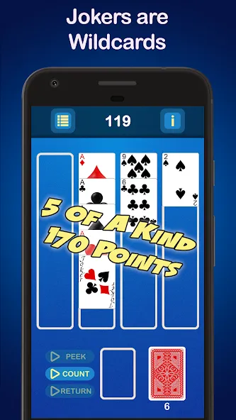 Puzzle Poker Joker's Wild  [МОД Menu] Screenshot 3