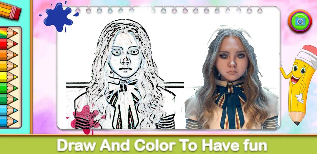 Megan Coloring Game (Меган Колоринг Гейм)  [МОД Много монет] Screenshot 4