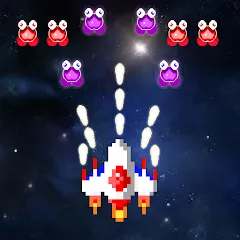 Скачать взлом Galaxiga Retro Arcade Action (Галаксига Ретро Аркейд Экшн)  [МОД Unlimited Money] - последняя версия apk на Андроид