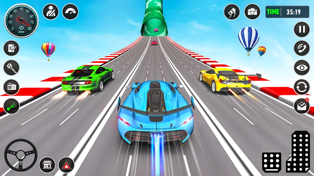 Ramp Car Stunt Racing Game (Крейзи Кар Стантс)  [МОД Много монет] Screenshot 5