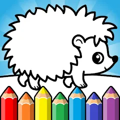 Скачать взлом Easy coloring book for kids  [МОД Бесконечные деньги] - стабильная версия apk на Андроид