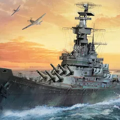 Взломанная WARSHIP BATTLE:3D World War II  [МОД Mega Pack] - последняя версия apk на Андроид