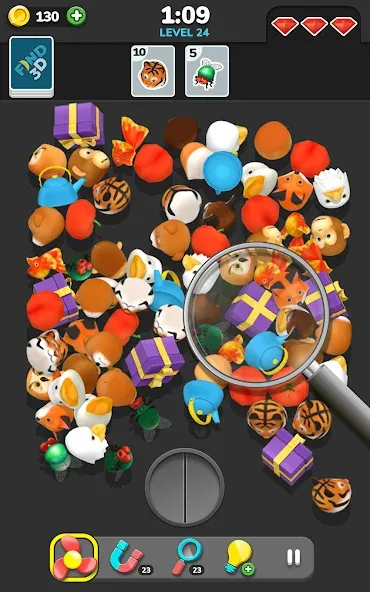 Find 3D - Match 3D Items (Файнд 3Д)  [МОД Mega Pack] Screenshot 3