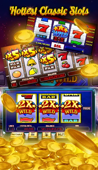 Golden City Casino (Голден Сити Казино)  [МОД Бесконечные монеты] Screenshot 4