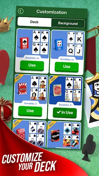 Solitaire + Card Game by Zynga  [МОД Бесконечные монеты] Screenshot 4