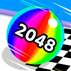 Взломанная Ball Run 2048: merge number (Бол Ран 2048)  [МОД Menu] - стабильная версия apk на Андроид