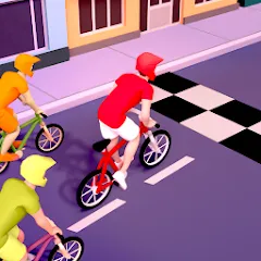 Скачать взломанную Bike Rush (Байк Раш)  [МОД Меню] - стабильная версия apk на Андроид