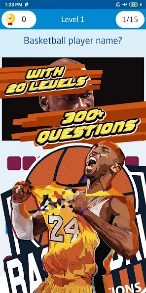 basketball player quiz  [МОД Бесконечные монеты] Screenshot 3