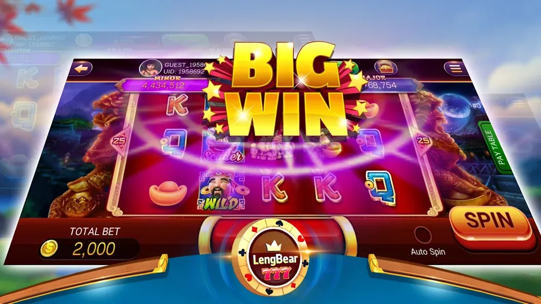 LengBear 777 - Khmer Games (Ленгбир 777)  [МОД Unlimited Money] Screenshot 4