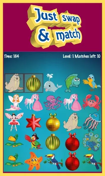 Sweet Match 3 Puzzle Game  [МОД Все открыто] Screenshot 1