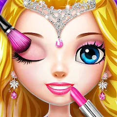 Скачать взломанную Princess Makeup Salon  [МОД Меню] - последняя версия apk на Андроид