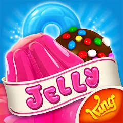 Скачать взлом Candy Crush Jelly Saga (Кенди Краш Джелли Сага)  [МОД Menu] - последняя версия apk на Андроид