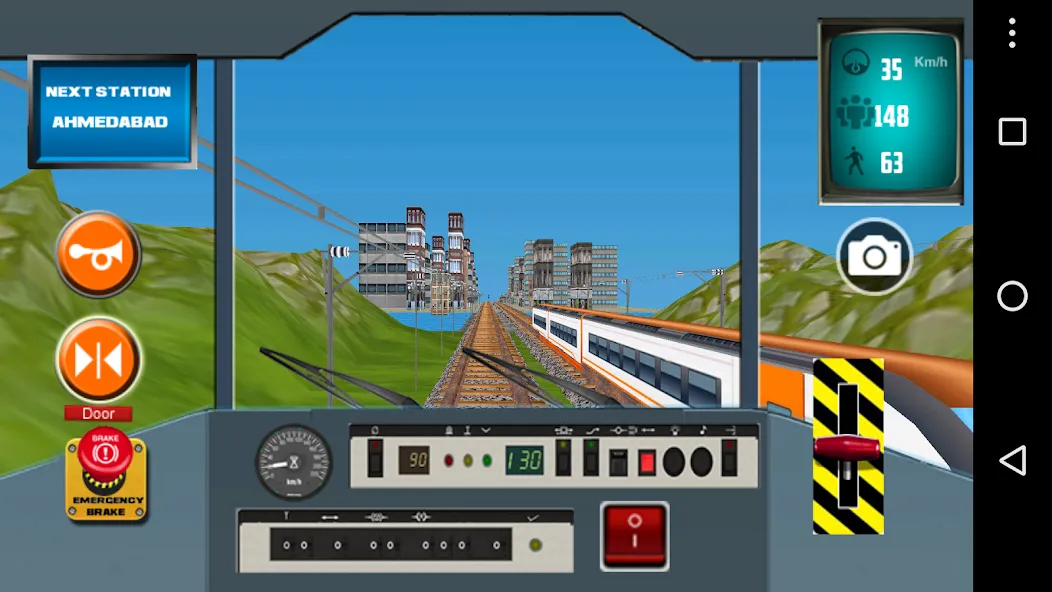 Metro Train Simulator 2023 (Метро Симулятор Поезда 2023)  [МОД Бесконечные монеты] Screenshot 2