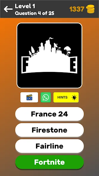 Logo Game: Multiple Choice  [МОД Меню] Screenshot 4