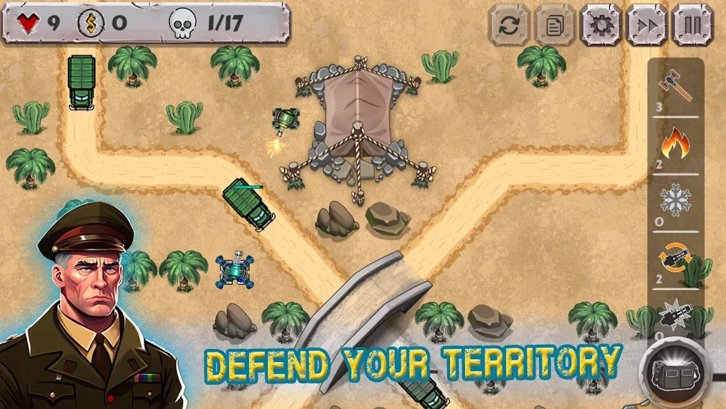 Battle Strategy: Tower Defense  [МОД Бесконечные монеты] Screenshot 2