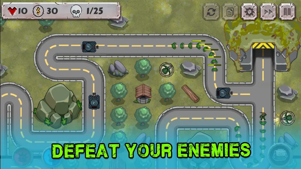 Battle Strategy: Tower Defense  [МОД Бесконечные монеты] Screenshot 4