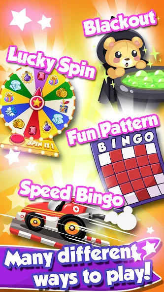 Bingo PartyLand 2: Bingo Games (Бинго Патиленд 2)  [МОД Mega Pack] Screenshot 3