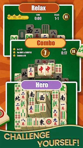 Mahjong Solitaire - Master (Маджонг Солитер)  [МОД Бесконечные монеты] Screenshot 4