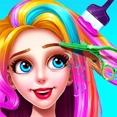 Скачать взлом Girls Hair Salon  [МОД Меню] - последняя версия apk на Андроид