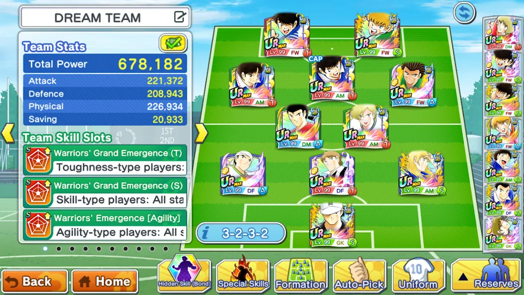 Captain Tsubasa: Dream Team (Капитан Цубаса)  [МОД Меню] Screenshot 5