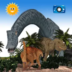 Скачать взломанную Dinosaurs and Ice Age Animals  [МОД Много монет] - стабильная версия apk на Андроид