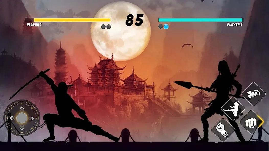 Sword Shadow Fighting Game 3D  [МОД Меню] Screenshot 2