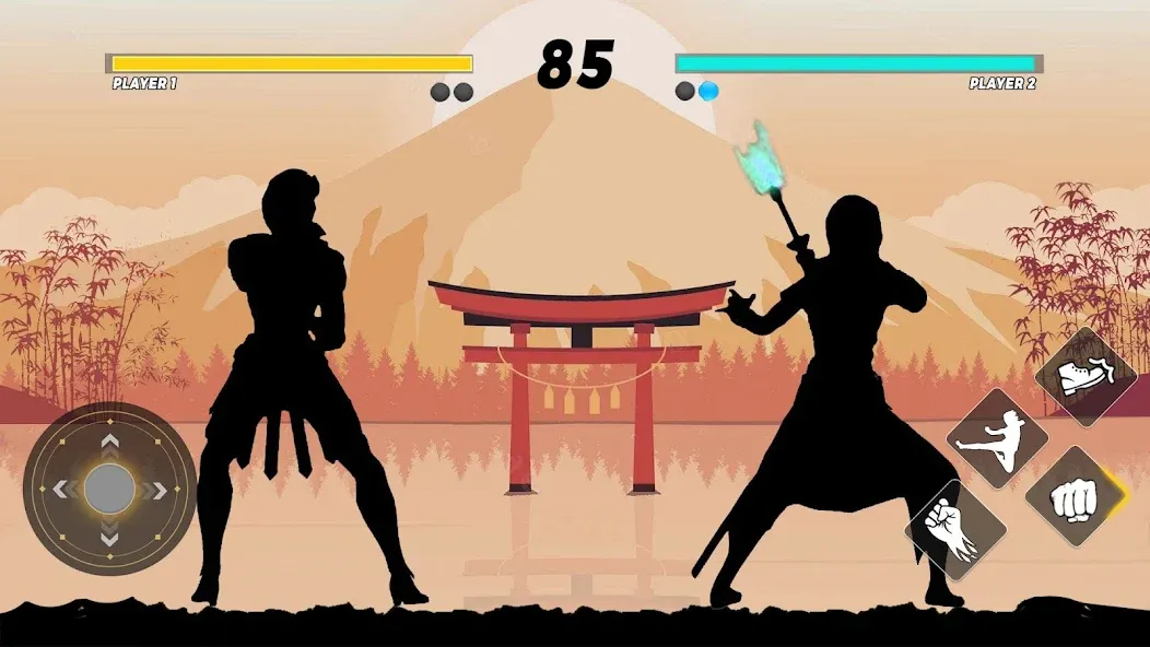 Sword Shadow Fighting Game 3D  [МОД Меню] Screenshot 4